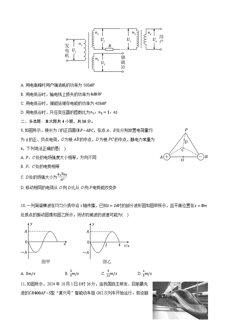 2025年山东省高考物理模拟试卷（含详细答案解析）第3页