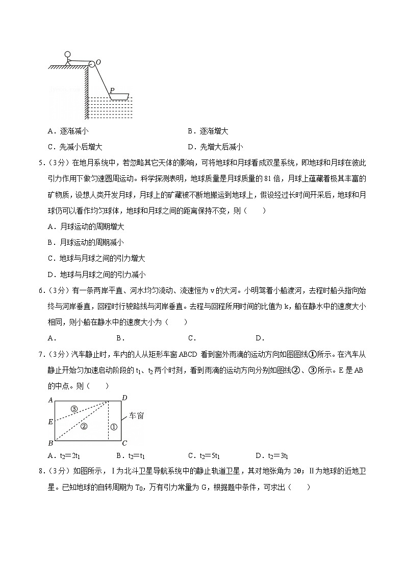 2023-2024学年山东省临沂市莒南县高一（下）期中物理试卷第2页