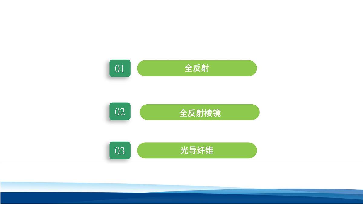 人教版高中物理选择性必修一  4-2全反射 课件第3页
