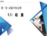 人教版高中物理选择性必修一 1-1《动量》 课件
