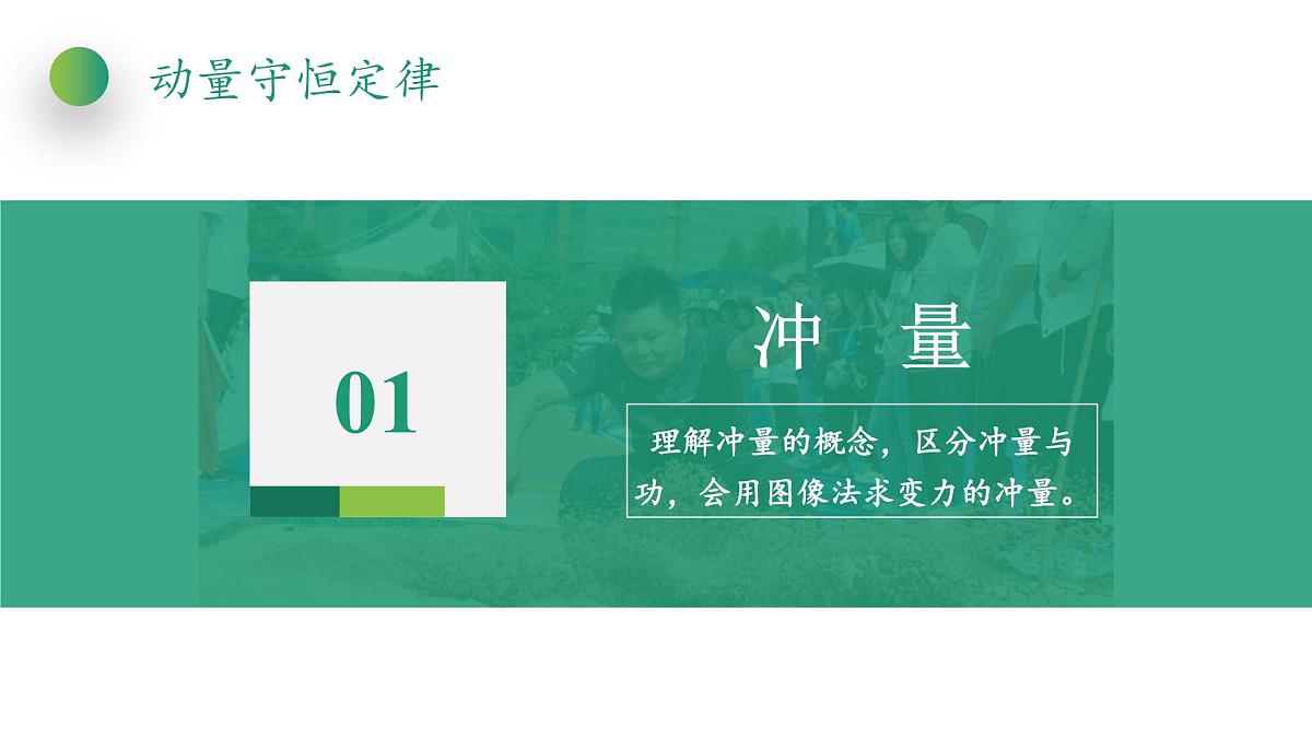 人教版高中物理选择性必修一 1-2《动量定理》 课件第7页