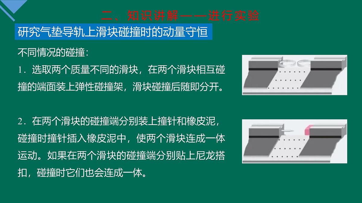 人教版高中物理选择性必修一 1-4《实验：验证动量守恒定律》 课件第8页