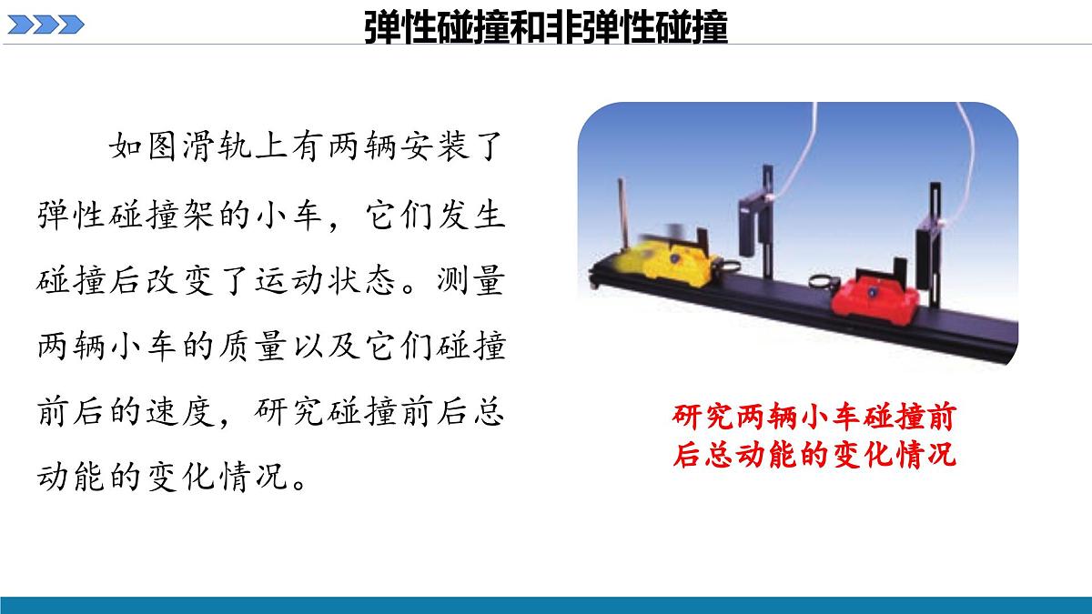 人教版高中物理选择性必修一 1-5《弹性碰撞和非弹性碰撞》 课件第6页