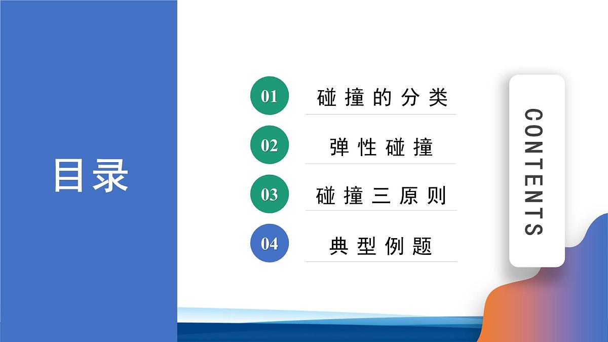 人教版高中物理选择性必修一 1-5弹性碰撞和非弹性碰撞第一课时课件第2页