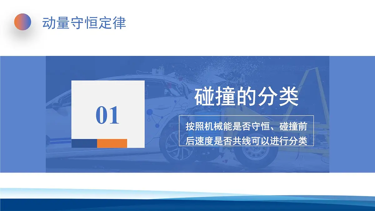 人教版高中物理选择性必修一 1-5弹性碰撞和非弹性碰撞第一课时课件第4页