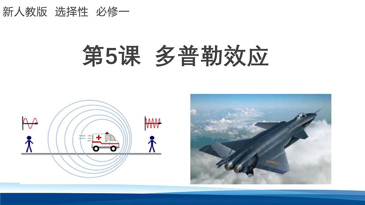 人教版高中物理选择性必修一 3-5 多普勒效应-课件第1页