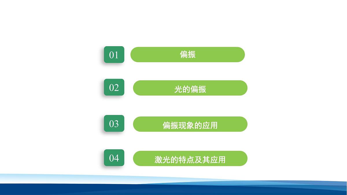 人教版高中物理选择性必修一 4-6 光的偏振 激光-课件第3页