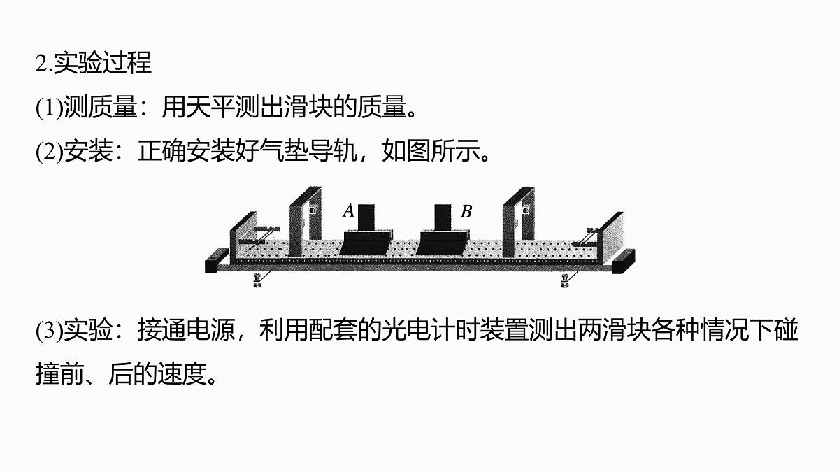 第七章　第38课时　实验八：验证动量守恒定律第5页