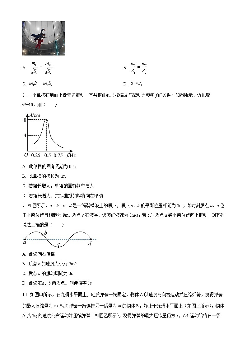 陕西省榆林市八校2024-2025学年高二上学期1月期末联考物理试题  Word版无答案第3页