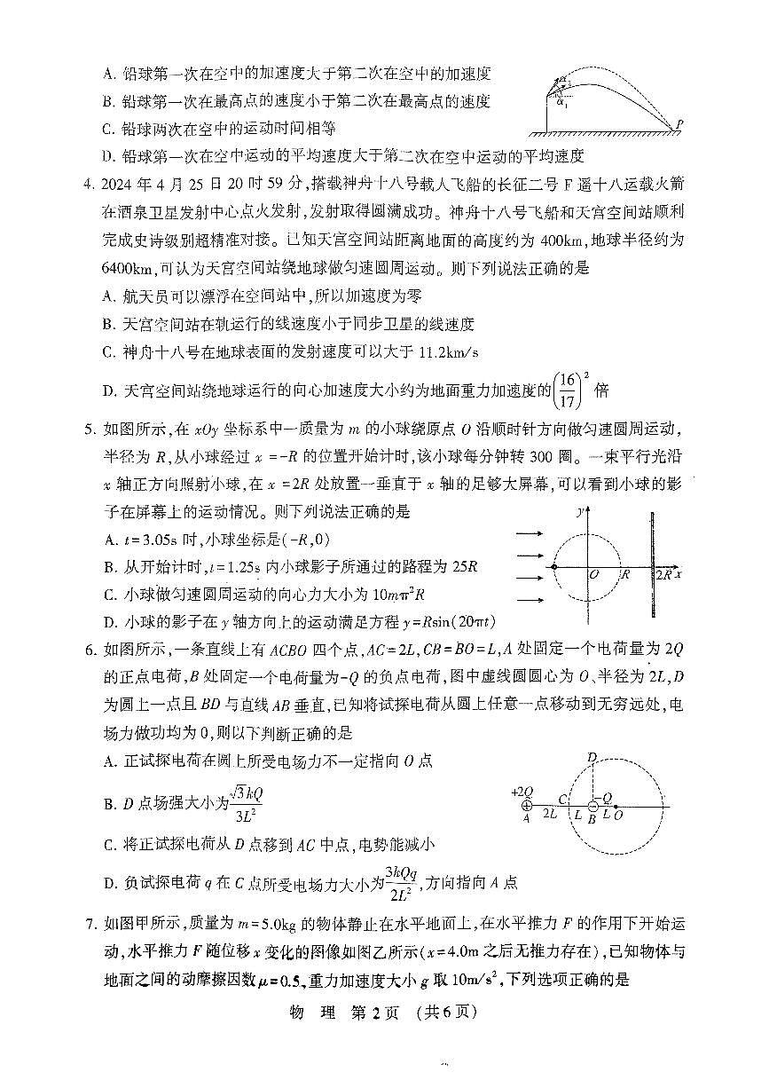 扫描件_高三物理第2页