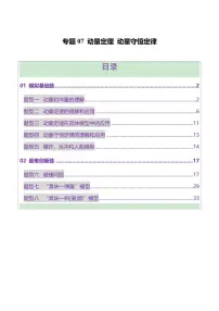 2025年高考物理二轮复习讲练测（新高考通用）专题07 动量定理 动量守恒定律（练习）（原卷版）