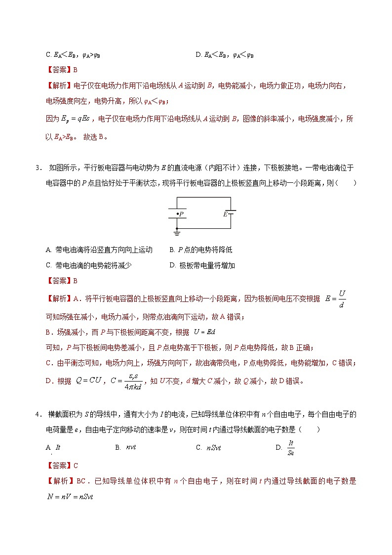 高二物理期末模拟卷（全解全析）（上海专用）第2页