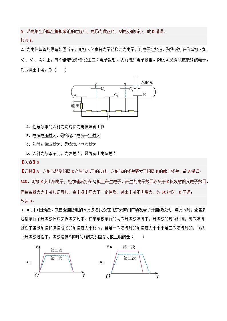 2025年高考第二次模拟考试卷：物理（江西卷）（解析版）第2页