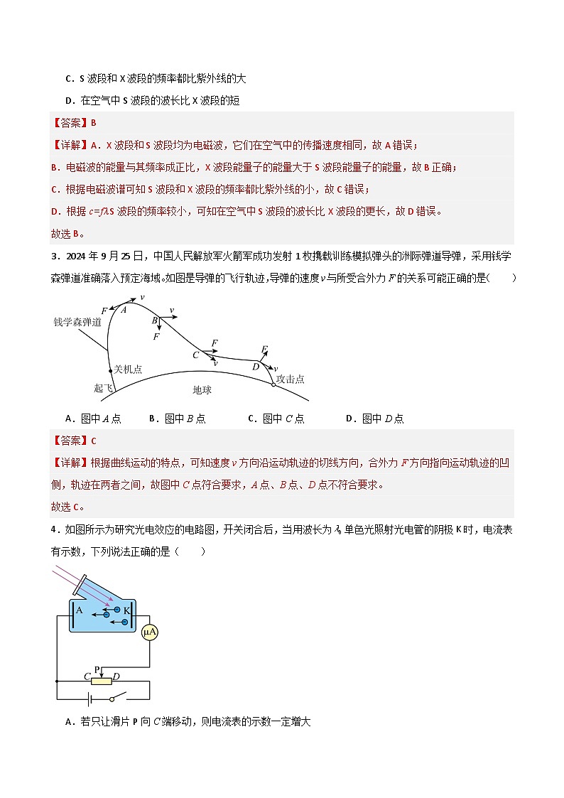 2025年高考第二次模拟考试卷：物理（重庆卷）（解析版）第2页