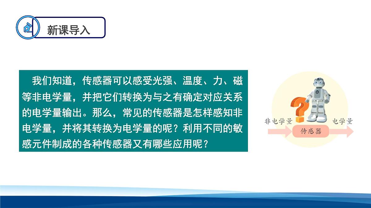 人教版高中物理选择性必修二 5-2常见传感器的工作原理及应用 课件第3页