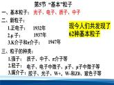 人教版高中物理选择性必修三 5-5 基本粒子 课件