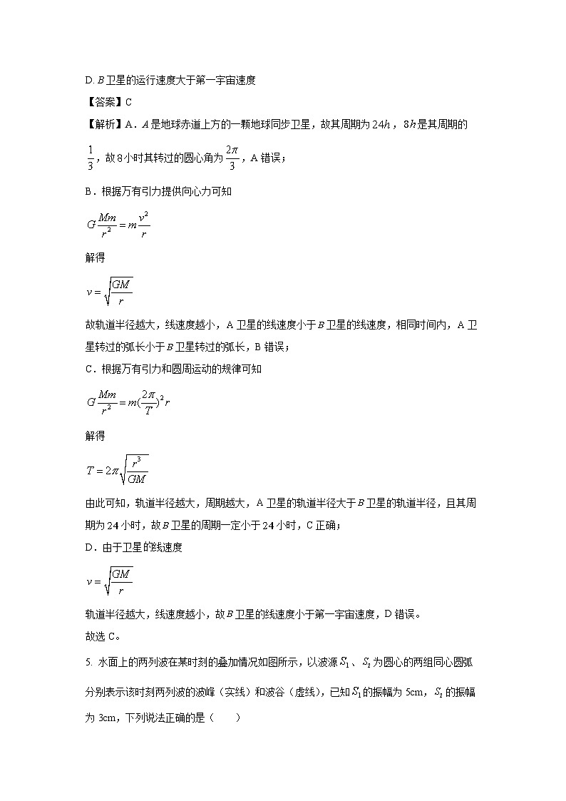 广东省部分学校2023-2024学年高二下学期期中联考物理试卷（解析版）第3页