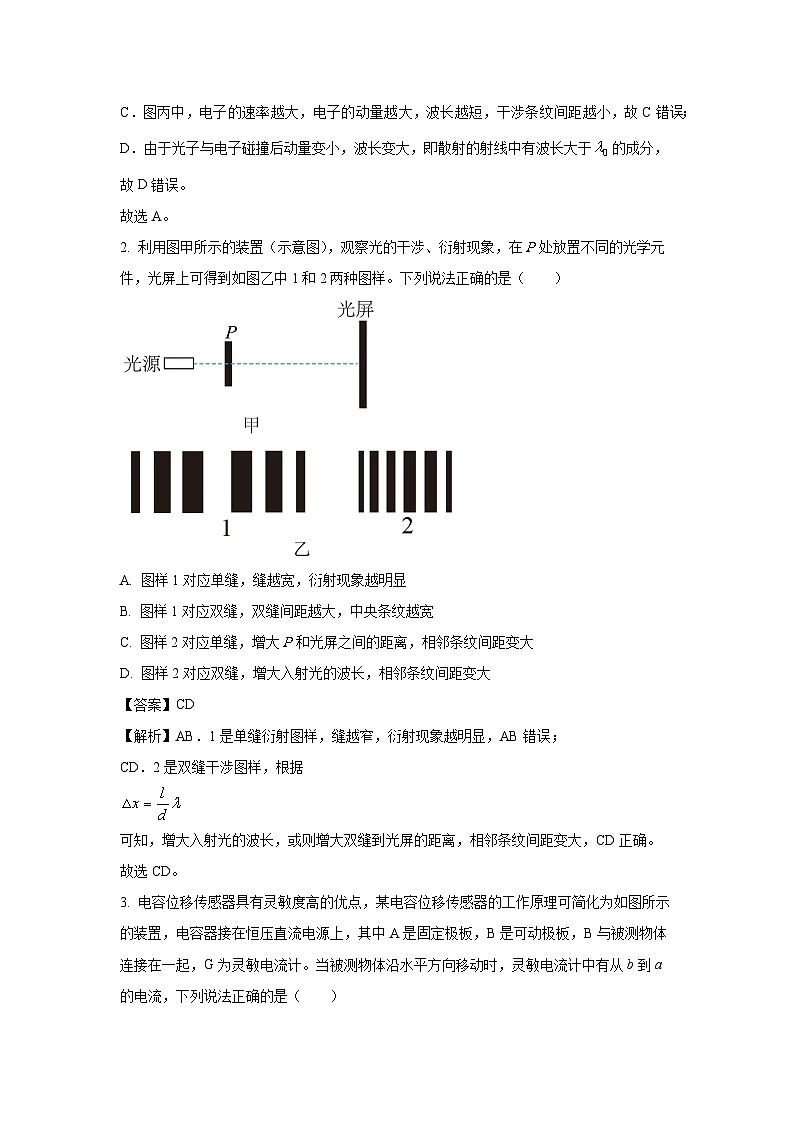 河南省百师联盟2023-2024学年高二下学期五月大联考物理试卷（解析版）第2页