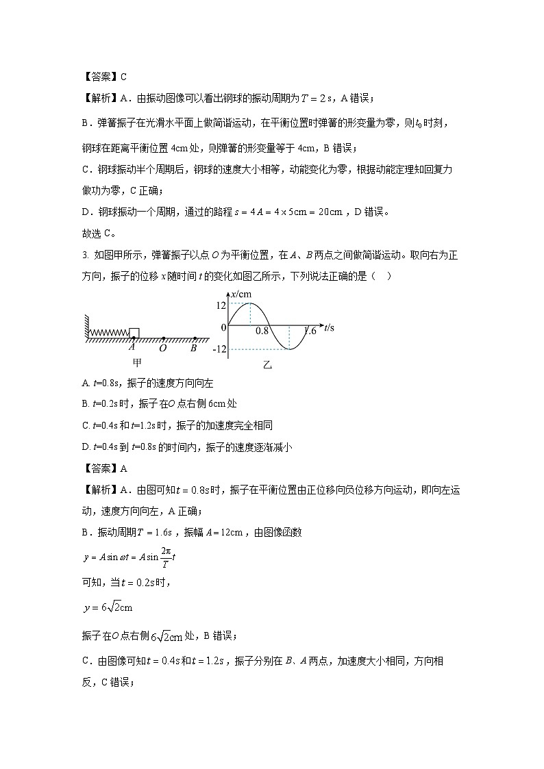 吉林省普通高中友好学校联合体2023-2024学年高二下学期期中考试物理试卷（解析版）第2页