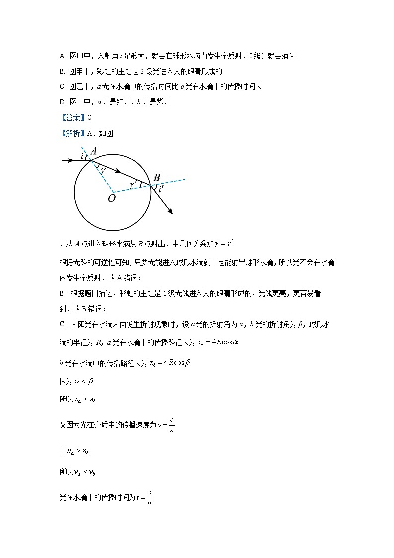2025届河北省省级联考高三下学期模拟预测物理试卷（解析版）第3页