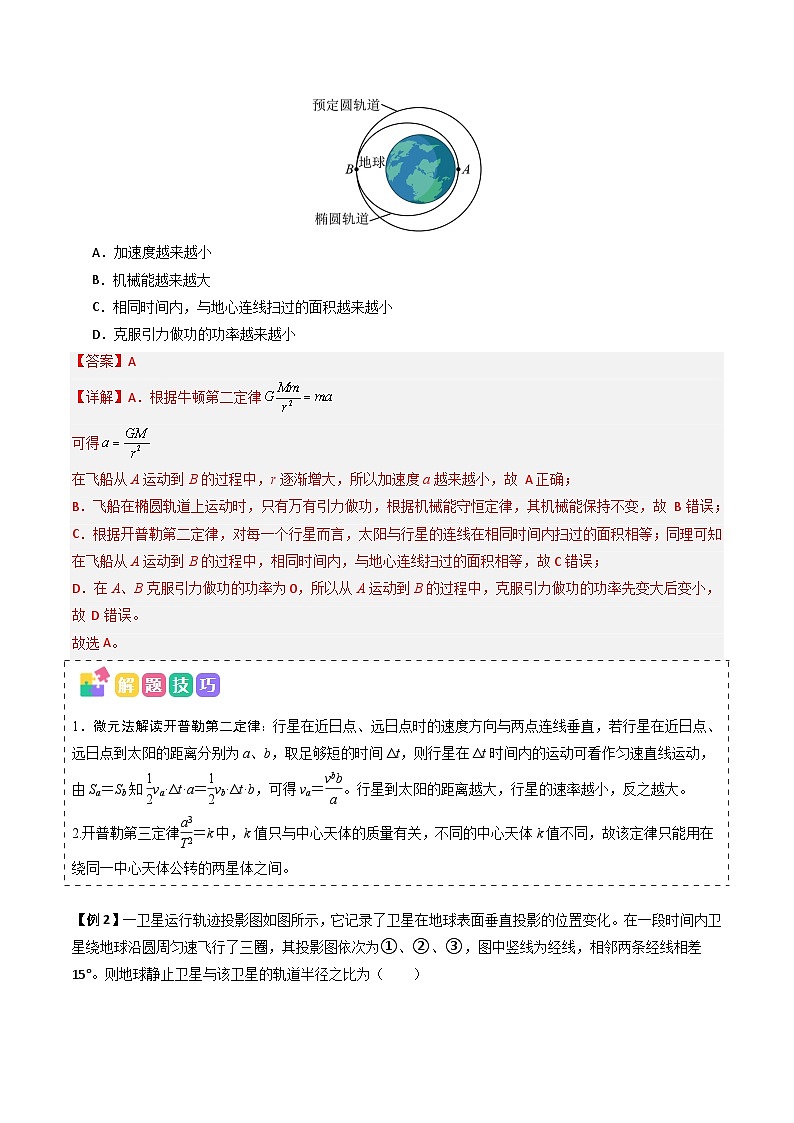 备战2025年高考物理（山东专用）抢分秘籍05天体中的五大常考问题和三大定律的应用（六大题型）（教师版）第2页