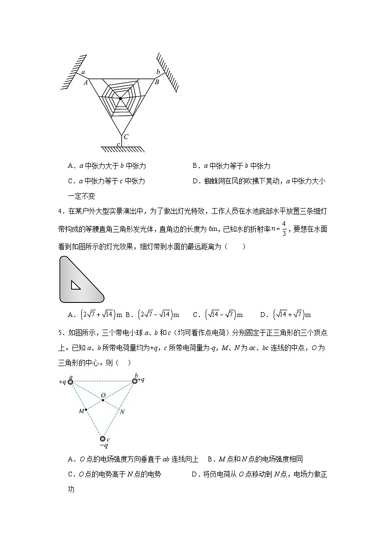 2025届东北地区高三下学期3月高考名师联席命制物理试卷（信息卷）（附答案解析）第2页