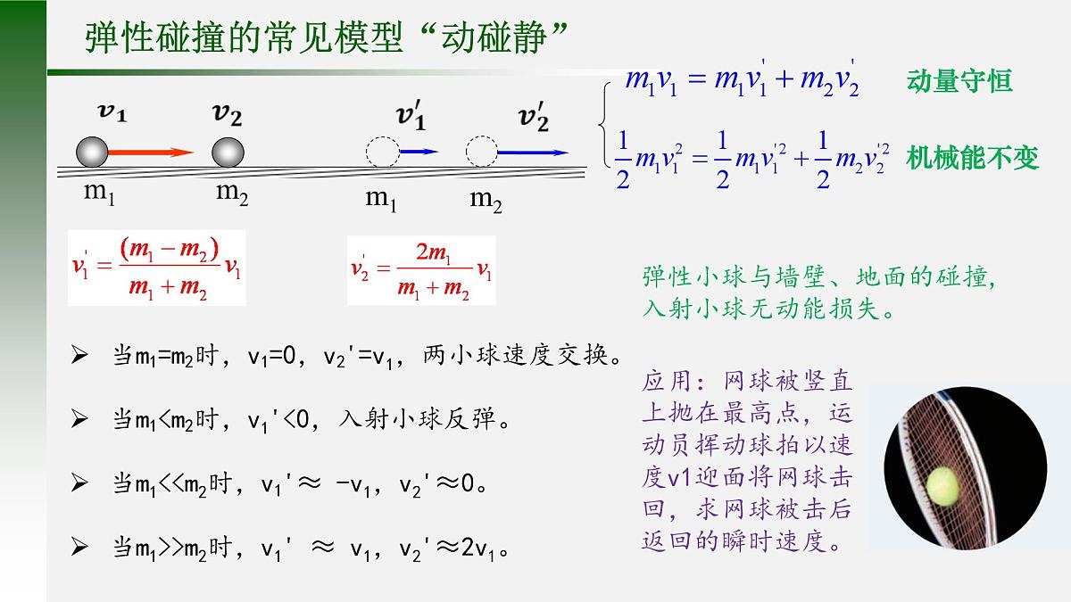 《弹性碰撞与非弹性碰撞》课件 人教版高中物理选择性必修第一册第4页