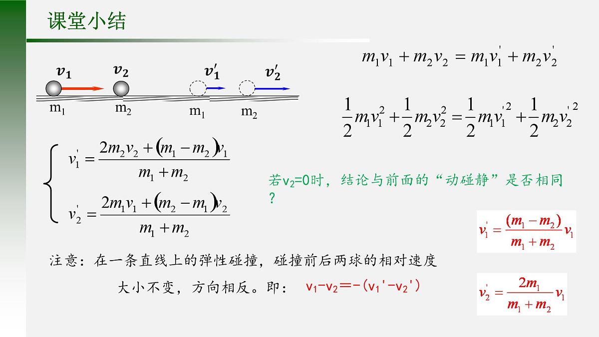 《弹性碰撞与非弹性碰撞》课件 人教版高中物理选择性必修第一册第5页