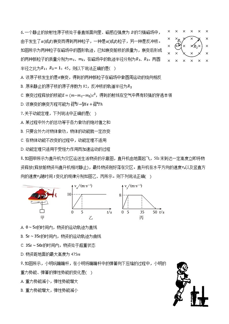 2025年山东省日照一中、临沂一中高考物理联考试卷（4月份）（含详细答案解析）第2页