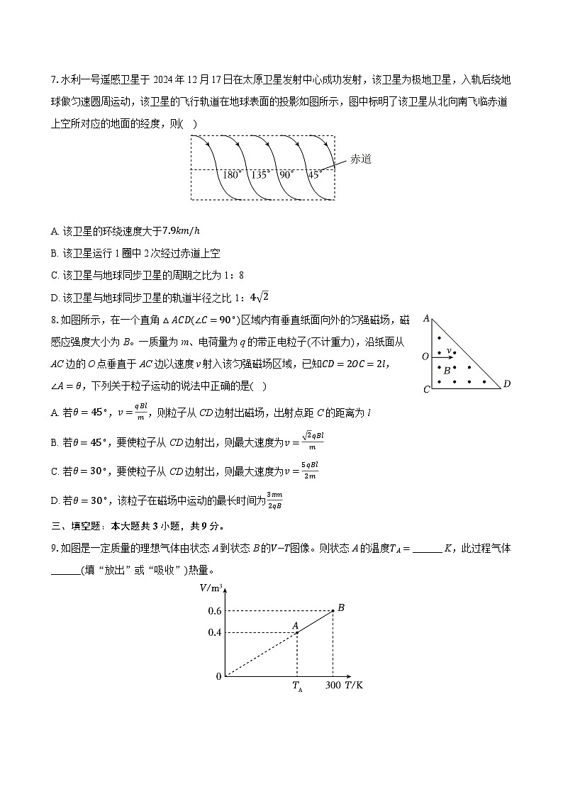 2025年福建省百校联考高考物理模拟试卷（2月份）（含详细答案解析）第3页
