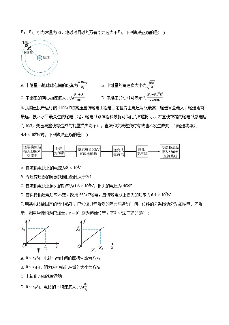 2024-2025学年河南省部分重点高中高三（下）联考物理试卷（3月）（含详细答案解析）第3页