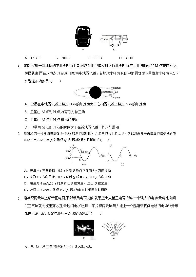 2025年高考第三次模拟考试卷：物理（贵州卷）（考试版）第2页