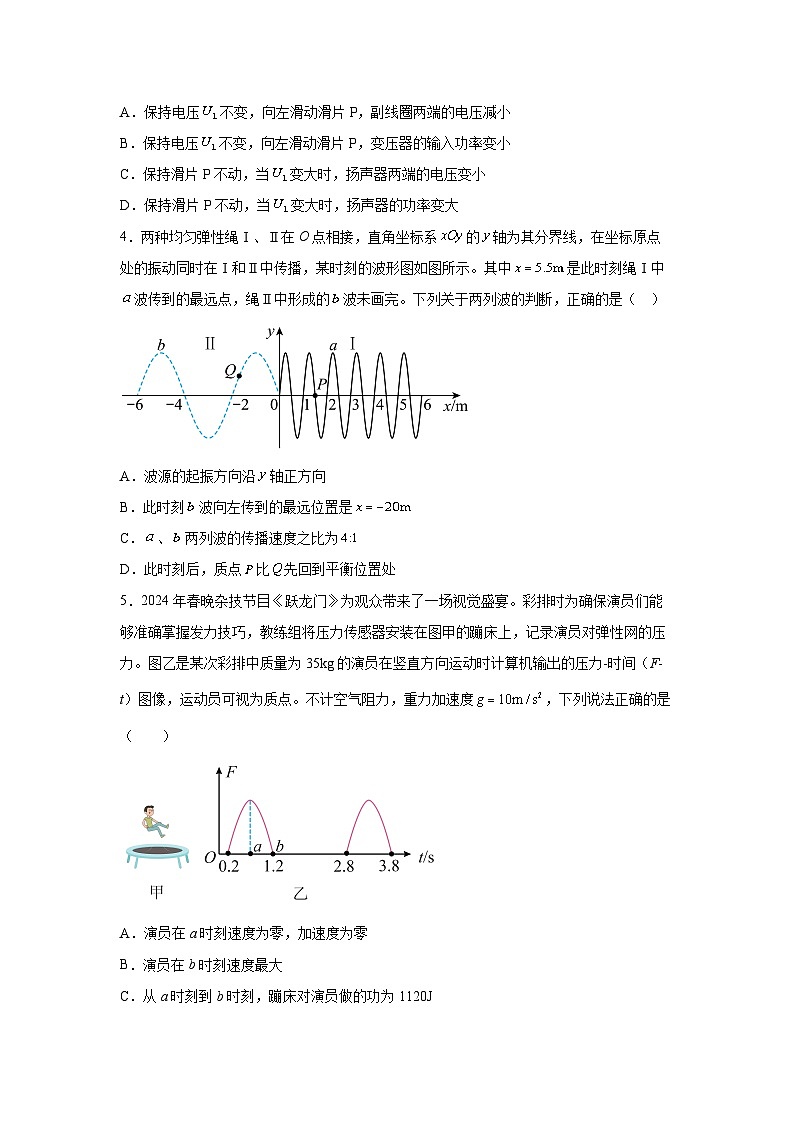 2025届天津市普通高中学业水平等级性考试模拟（七）物理试题第2页
