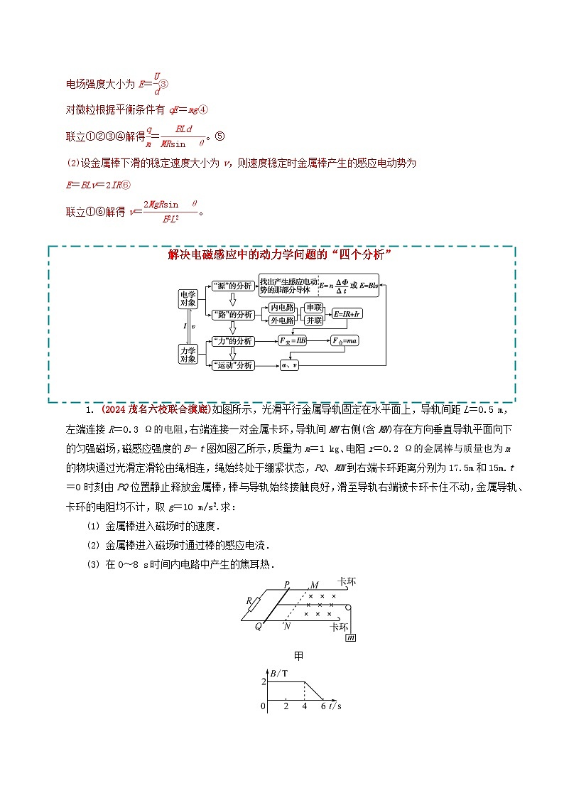 冲刺2025年高考物理大题突破（新高考通用）大题10电磁感应综合问题（解析版）第3页