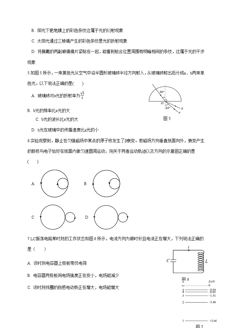 北京市海淀区2024-2025学年高二下学期期中物理检测试题（含答案）第2页