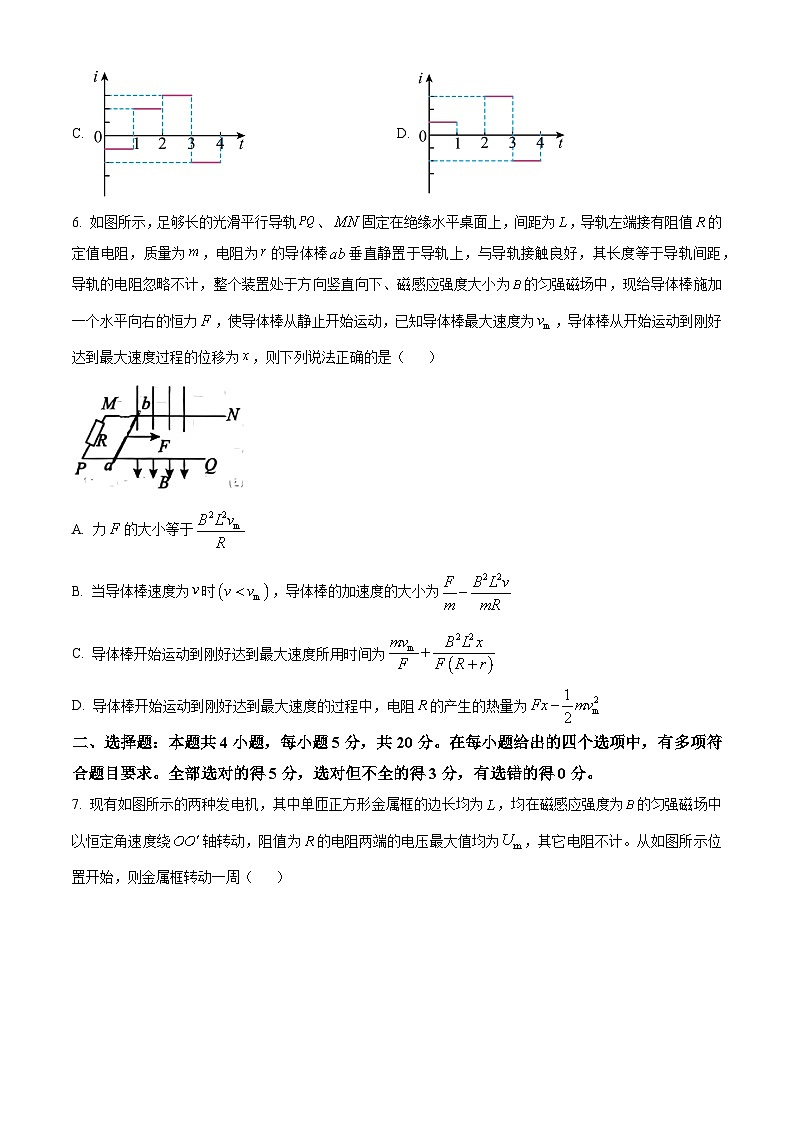 湖南省长沙市雅礼集团2024-2025学年高二下学期3月月考物理试卷（原卷版+解析版）第3页