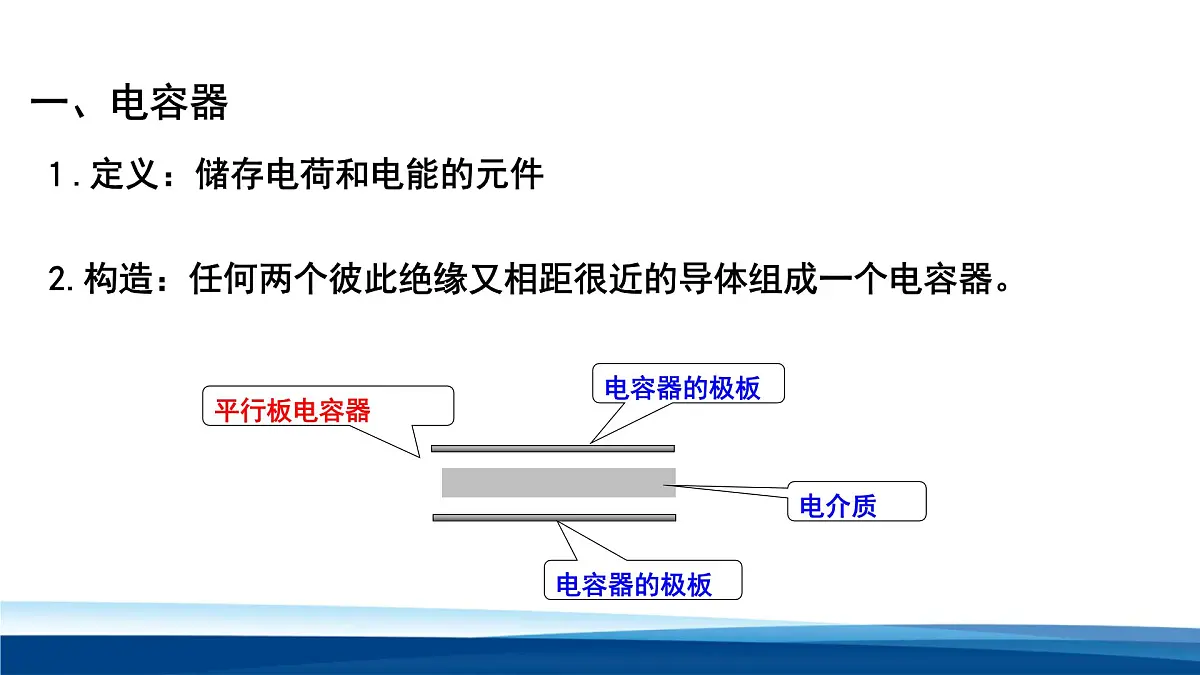 人教版高中物理必修三 10-4电容器 课件第4页