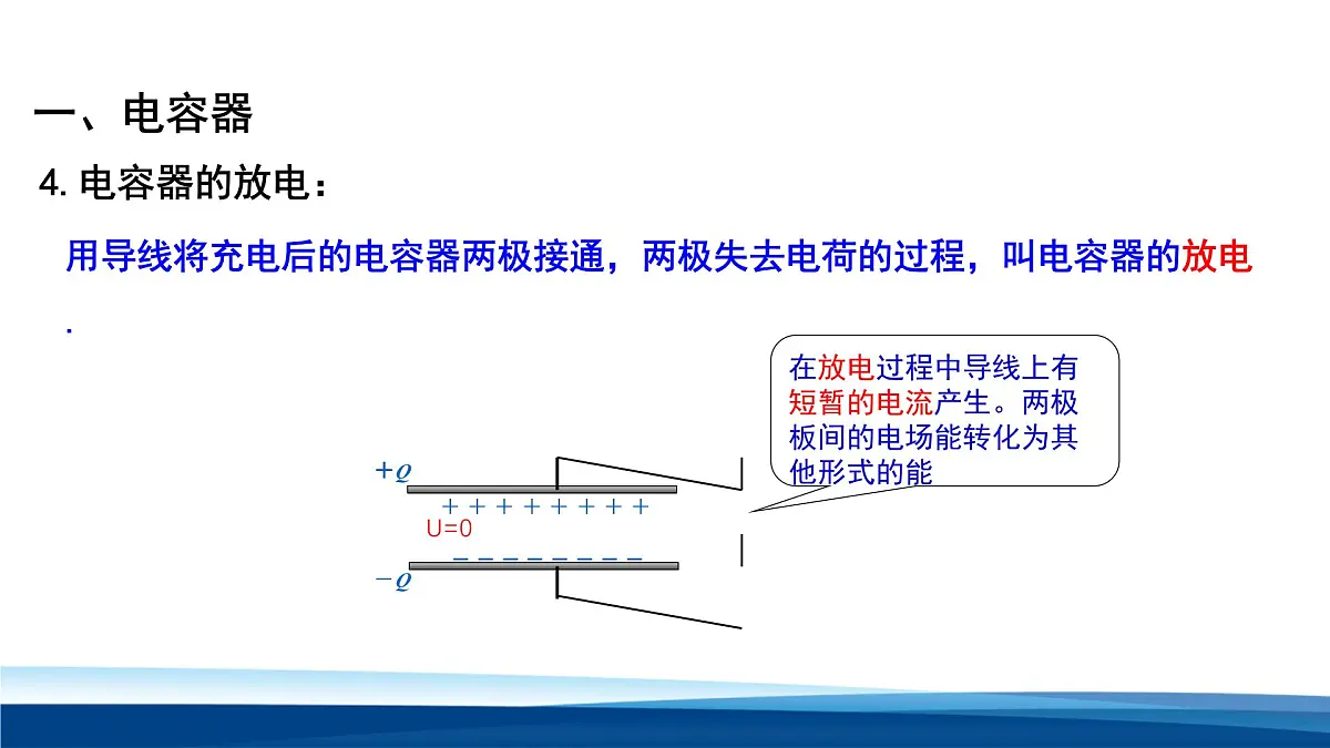 人教版高中物理必修三 10-4电容器 课件第7页