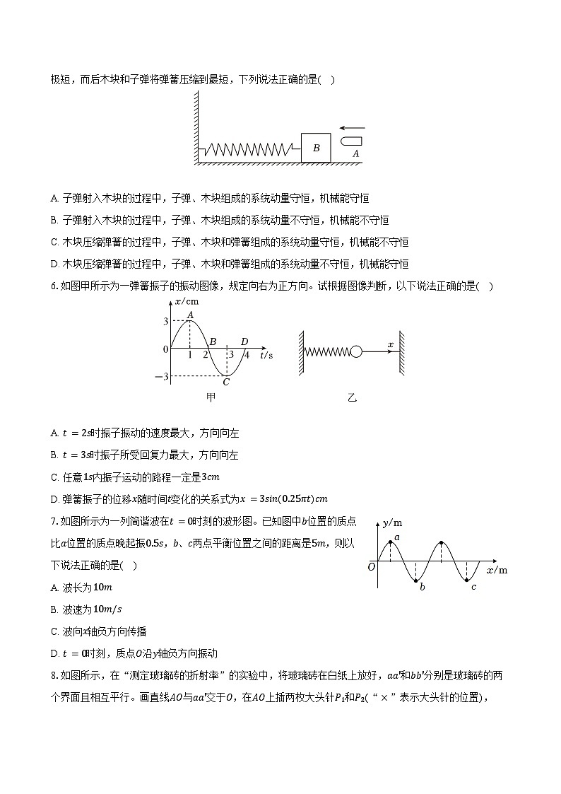 2024-2025学年天津市河西区高二（下）期中物理试卷（含答案）第2页