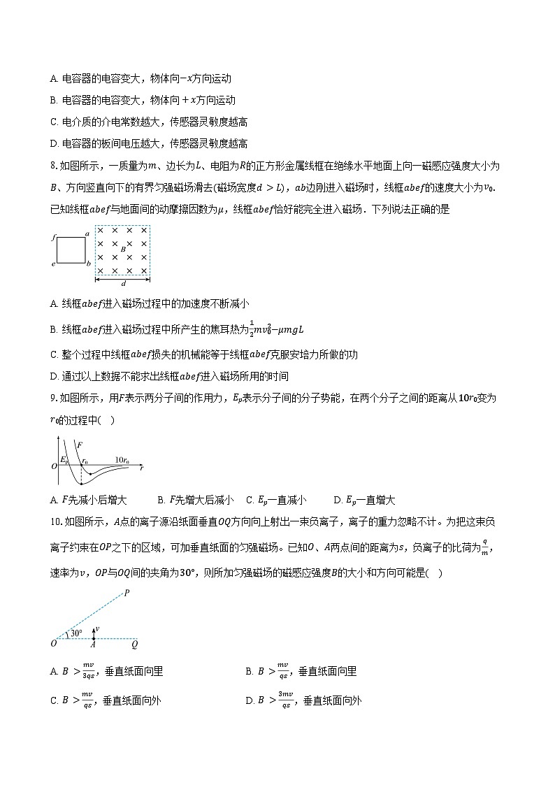 湖南省邵东市第三中学2024-2025学年高二下学期期中考试物理试卷（含解析）第3页
