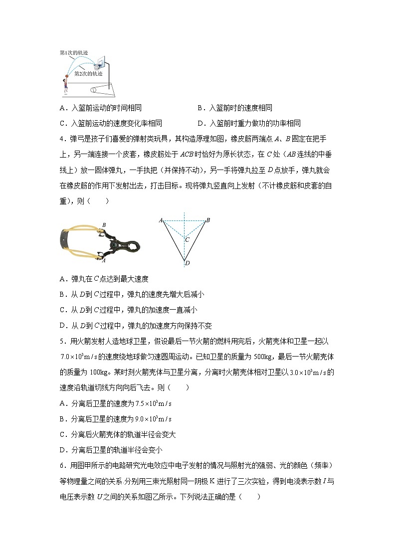 2025届广东省广州市高三下学期二模改编练习卷物理（解析版）第2页