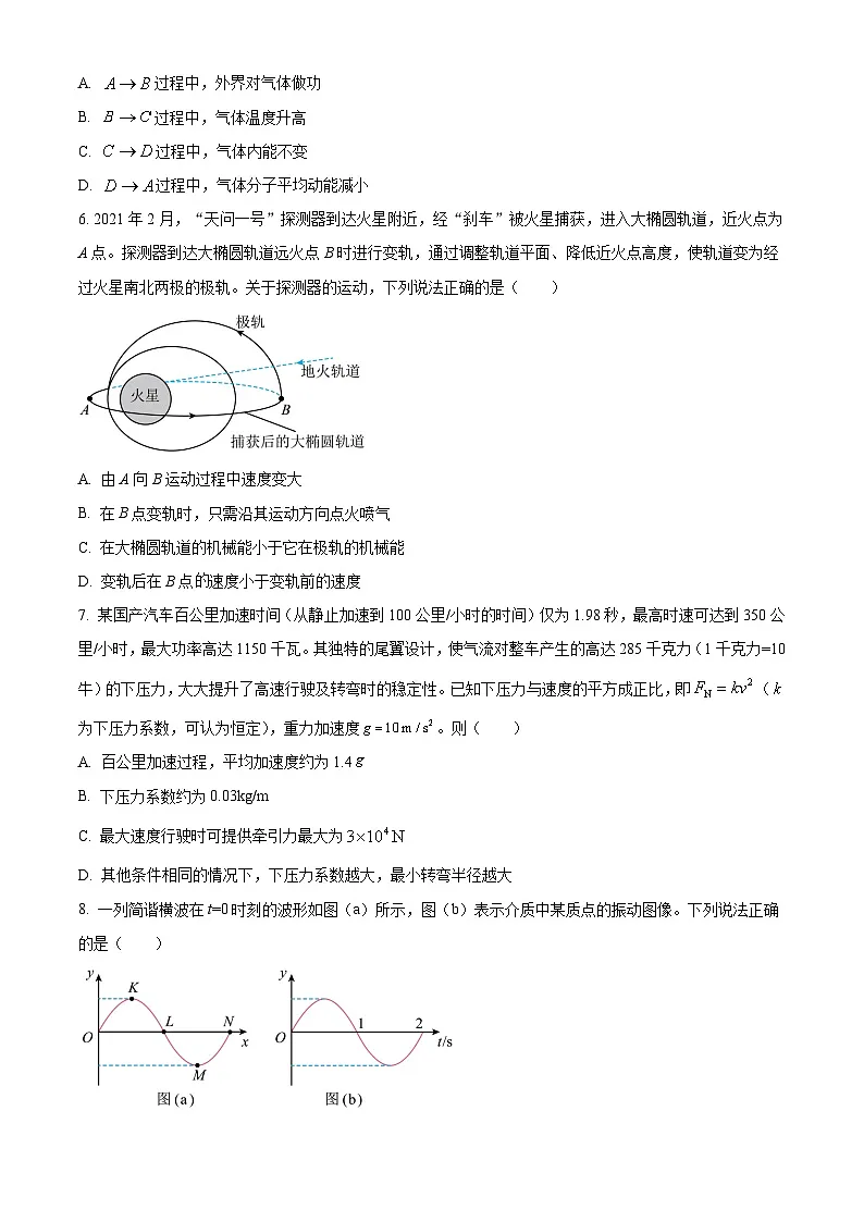 2025届东北三省四城市联考暨辽宁省沈阳市高三下学期质量监测（二）物理试卷（原卷版）第3页