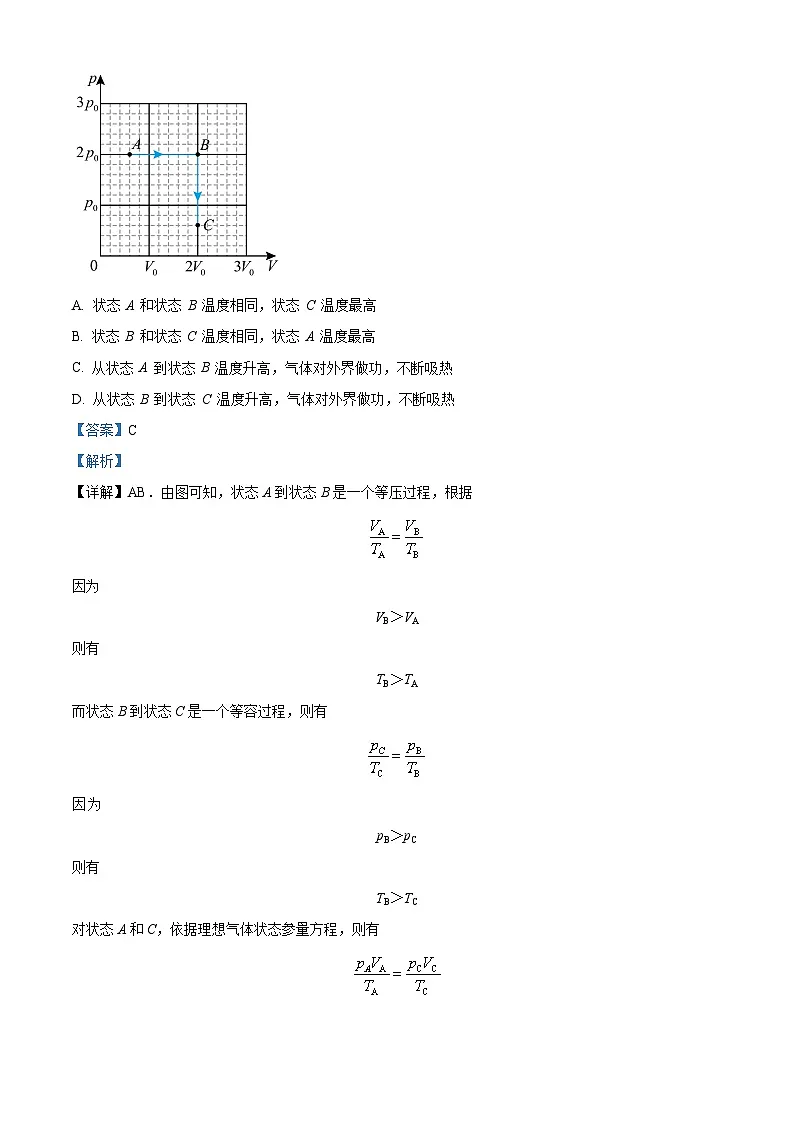 2025届北京市大兴区第一中学高三下学期一模物理试题（解析版）第2页
