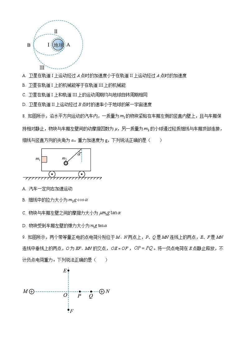 2025届北京市大兴区第一中学高三下学期一模物理试题（原卷版）第3页