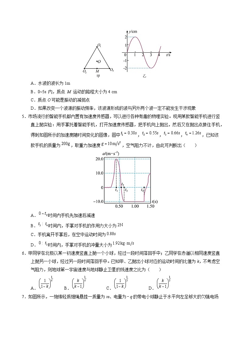 2025年高考押题预测卷：物理（湖北卷01）（考试版）第3页