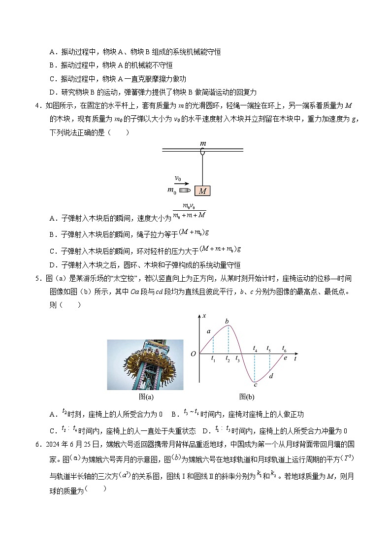 2025年高考押题预测卷：物理（湖北卷02）（考试版）第2页