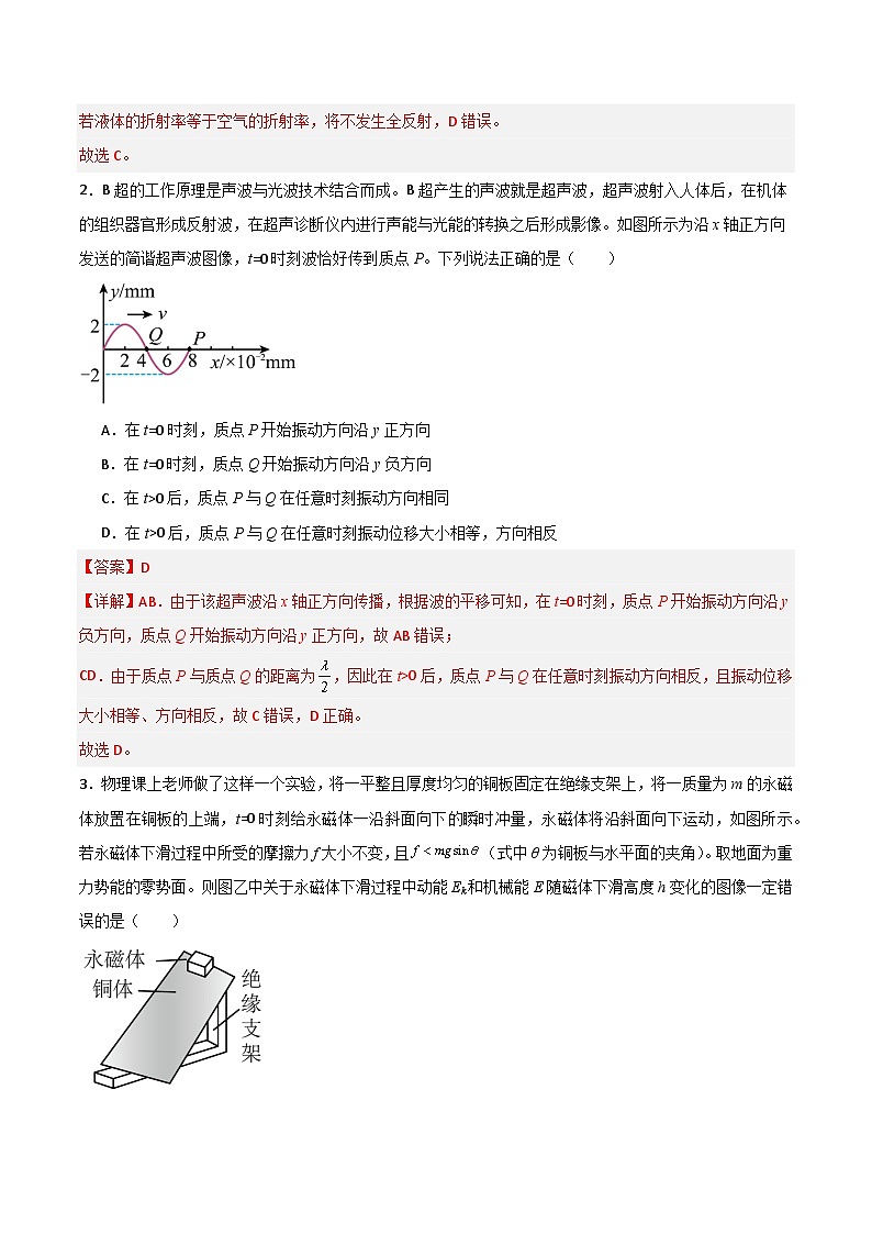2025年高考押题预测卷：物理（重庆卷01）（解析版）第2页