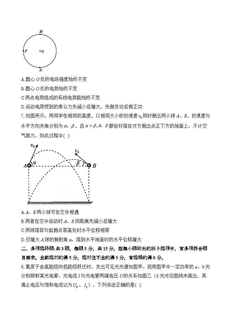 2025届重庆市高考仿真猜题卷 物理（含解析）第3页