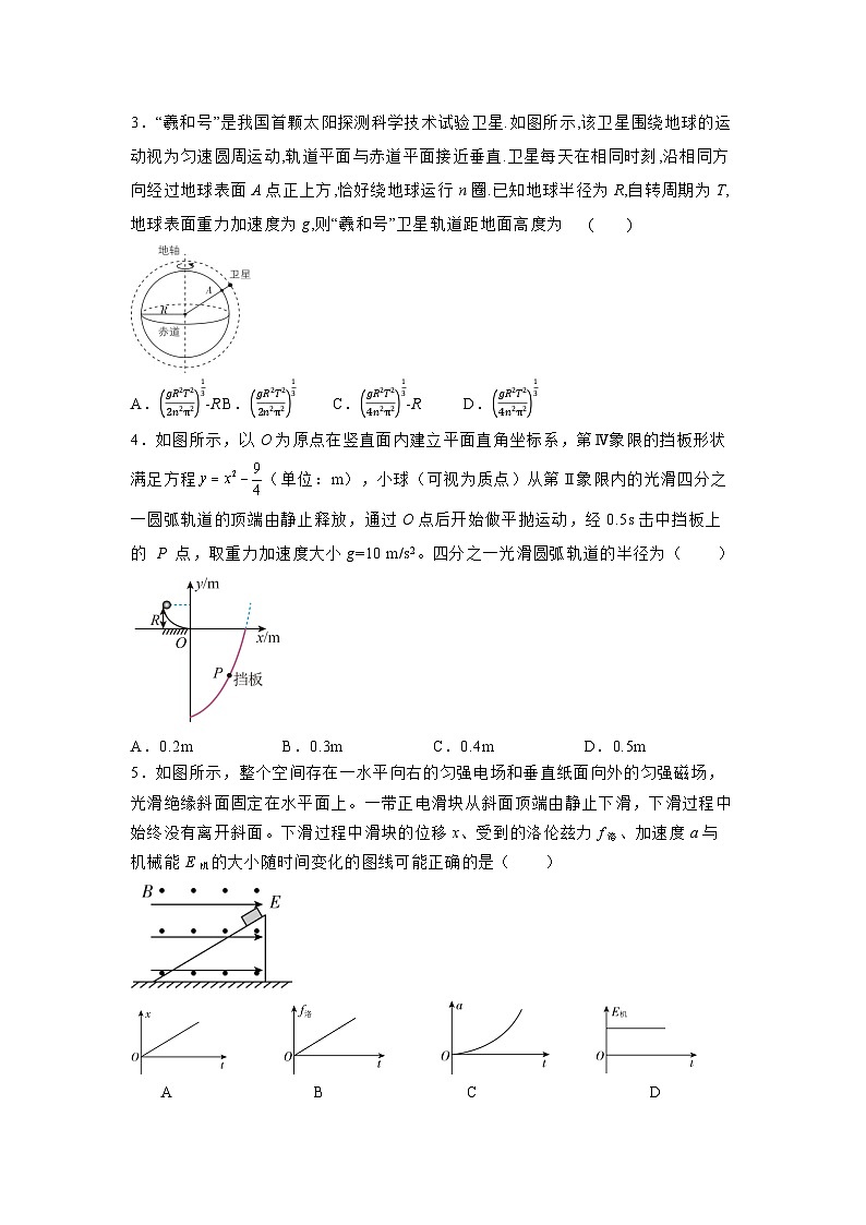 2025届湖南省高考仿真模拟（三）物理试题（解析版）第2页