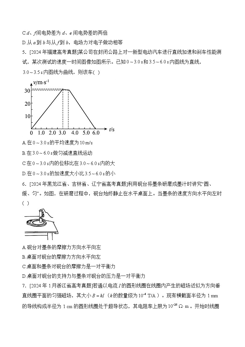 2025届湖北省高考全真模拟卷 物理（含解析）第2页